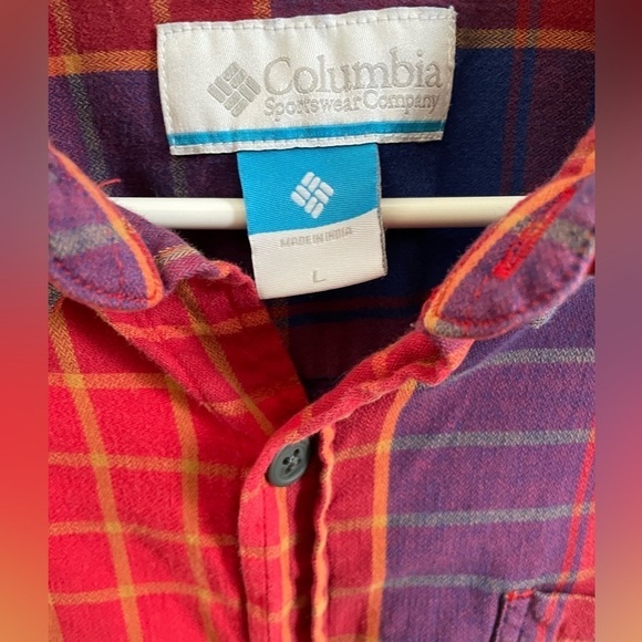 Men’s Columbia Long Sleeve Button Down Shirt Size Large - Picture 3 of 4
